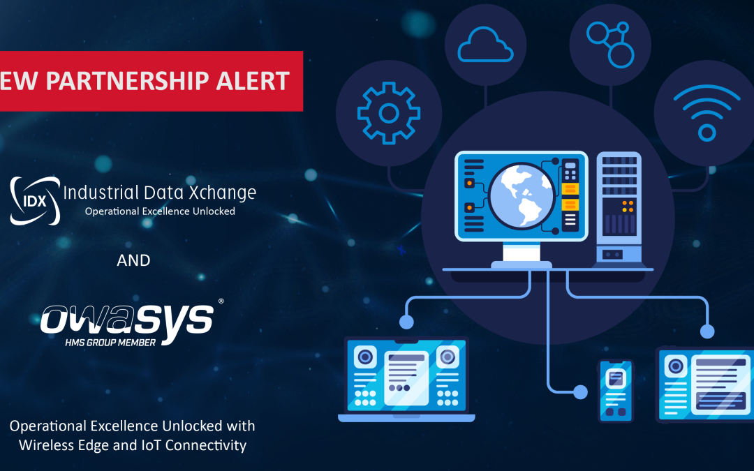 Industrial Data Xchange Partners with Owasys, an HMS Networks group member, to Advance Wireless Edge and IoT Connectivity